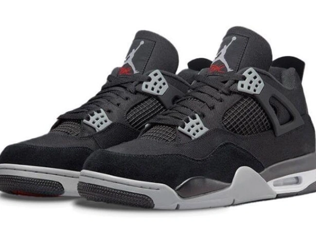 Chep Onekick Jordan 4 Retro DH7138-006 SE Black CANVAS 0616